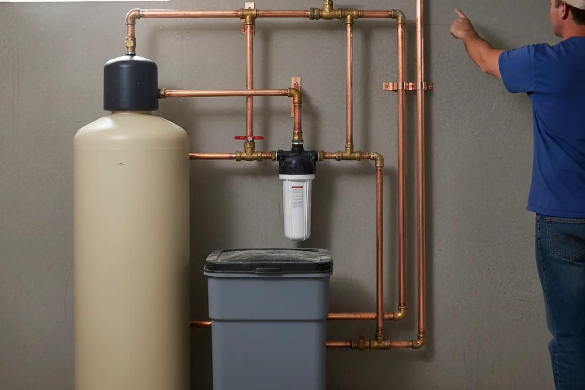 Whole-house water treatment system installed in East Islip